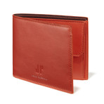 Billfold Wallet + Coin Pocket // Smooth Leather (Burgundy)