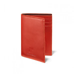 Bi-Fold Wallet // Smooth Leather (Burgundy)