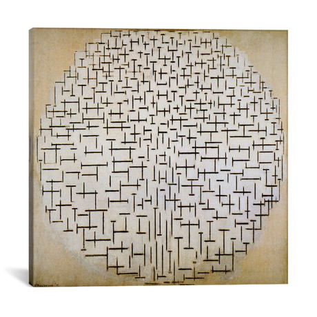Pier & Ocean // Piet Mondrian (12"W x 12"H x 0.75"D)