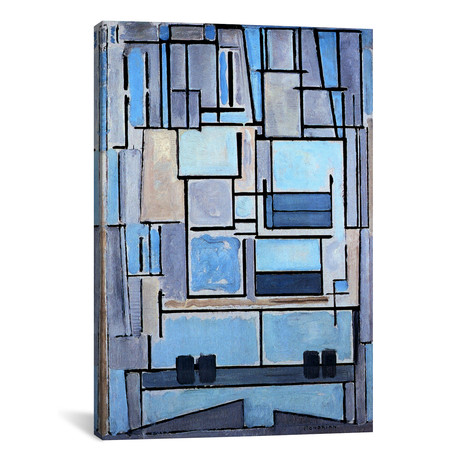 Composition No. 9, 1914 // Piet Mondrian (18"W x 26"H x 0.75"D)