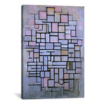 Composition 6, 1914 // Piet Mondrian (12"W x 18"H x 0.75"D)