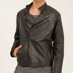 Liam Moto Jacket // Black (2XL)