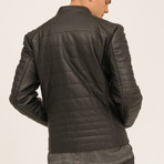 Theo Moto Jacket // Black (XL)