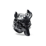 Black Wolf Ring (Size 5)