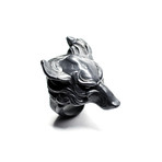 Black Wolf Ring (Size: 7)