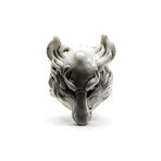 White Wolf Ring (Size: 9)