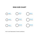 Luna Ring // White (Size 5)