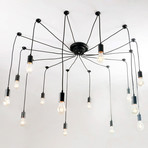 Antique Large Barn Chandelier