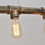 Vintage Water Pipe Pendant Light