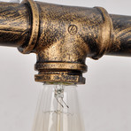 Vintage Water Pipe Pendant Light