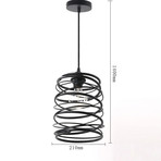 Spiral Shade Pendant Light