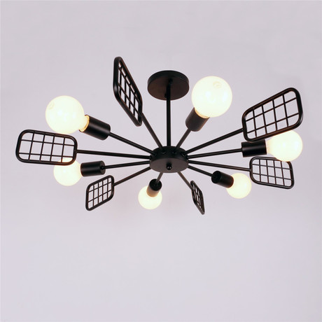 Vintage Steel Art Ceiling Light