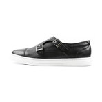 Noche Double Monk Strap Sneakers // Black (US: 10.5)