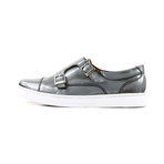 Ag Double Monk Strap Sneakers // Grey (US: 7)