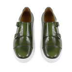 Bosque Double Monk Strap Sneakers // Green (US: 7)