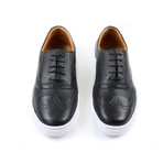 Noche Wingtip Sneaker // Black (US: 7)