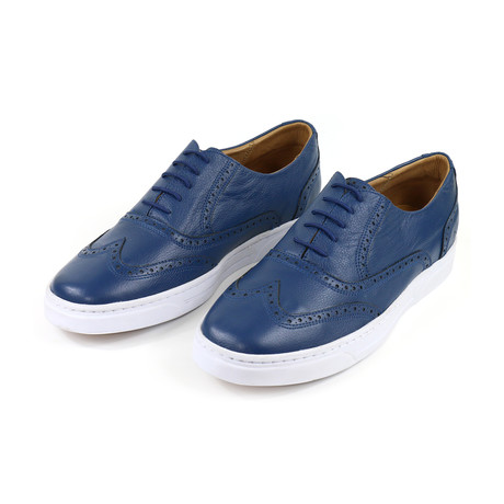 Oceano Wingtip Sneaker // Blue (US: 7)