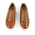 Canela Wingtip Sneakers // Light Brown (US: 7)