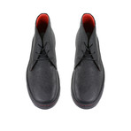Saffiano Chukka Sneakers // Black (US: 7.5)