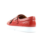 Pasion Double Monk Strap Sneakers // Red (US: 14)