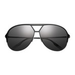 Men's Division Sunglasses // Polished Black + Matte Black