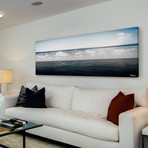 Fluffy White Clouds // Wrapped Canvas (30"W x 10"H x 1.5"D)
