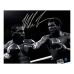 Mike Tyson Signed Framed Photo vs. Muhammad Ali