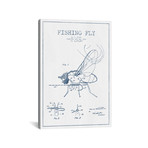 W.D. Kuntz Fishing Fly Patent Sketch (18"W x 26"H x 0.75"D)