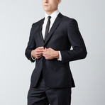 Slim Fit Single Breasted 2-Piece Suit // Charcoal (US: 38R)
