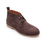 Nubuck Lace-Up Boot // Brown (Euro: 43)