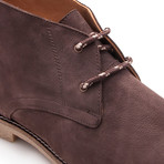 Nubuck Lace-Up Boot // Brown (Euro: 44)