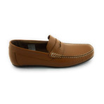 Grain Leather Moccasin // Camel (Euro: 43)