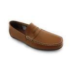 Grain Leather Moccasin // Camel (Euro: 45)