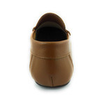 Grain Leather Moccasin // Camel (Euro: 41)