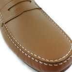 Grain Leather Moccasin // Camel (Euro: 43)