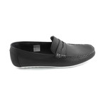 Smooth Leather Moccasin // Navy (Euro: 40)