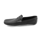 Smooth Leather Moccasin // Navy (Euro: 42)