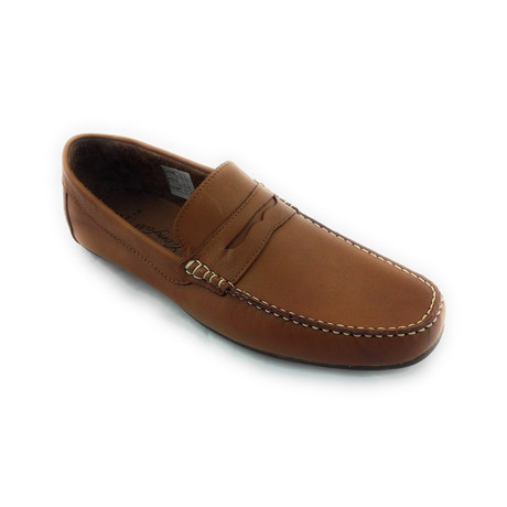 Smooth Leather Moccasin // Camel (Euro: 40)