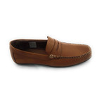 Smooth Leather Moccasin // Camel (Euro: 45)