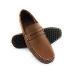 Smooth Leather Moccasin // Camel (Euro: 40)