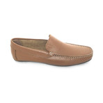 Smooth Grain Leather Moccasin // Camel (Euro: 41)