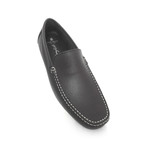 Smooth Grain Leather Moccasin // Brown (Euro: 41)