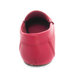 Smooth Grain Leather Moccasin // Red (Euro: 45)