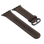 Dassari // Distressed Leather Apple Watch Strap // Brown (38mm)