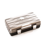 The Carry On Cigar Humidor // Gray + Black