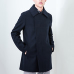 Mauro Coat // Navy (XL)