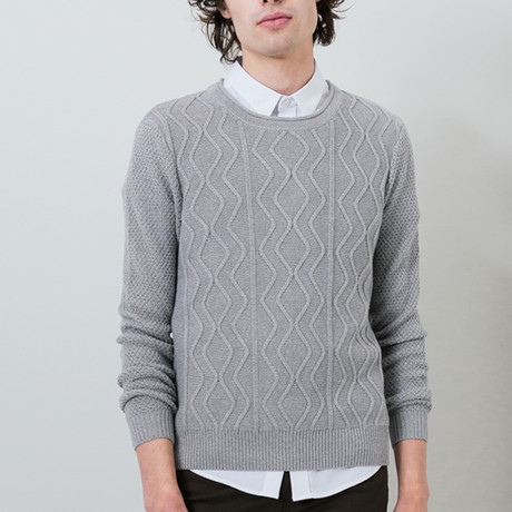 Nomad Sweater // Light Grey (M)