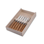 Steak Knives // 6 Piece Set (Olive Wood)