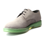 Contrast Sole Lace-Up Suede Derby // Gray (Euro: 43)