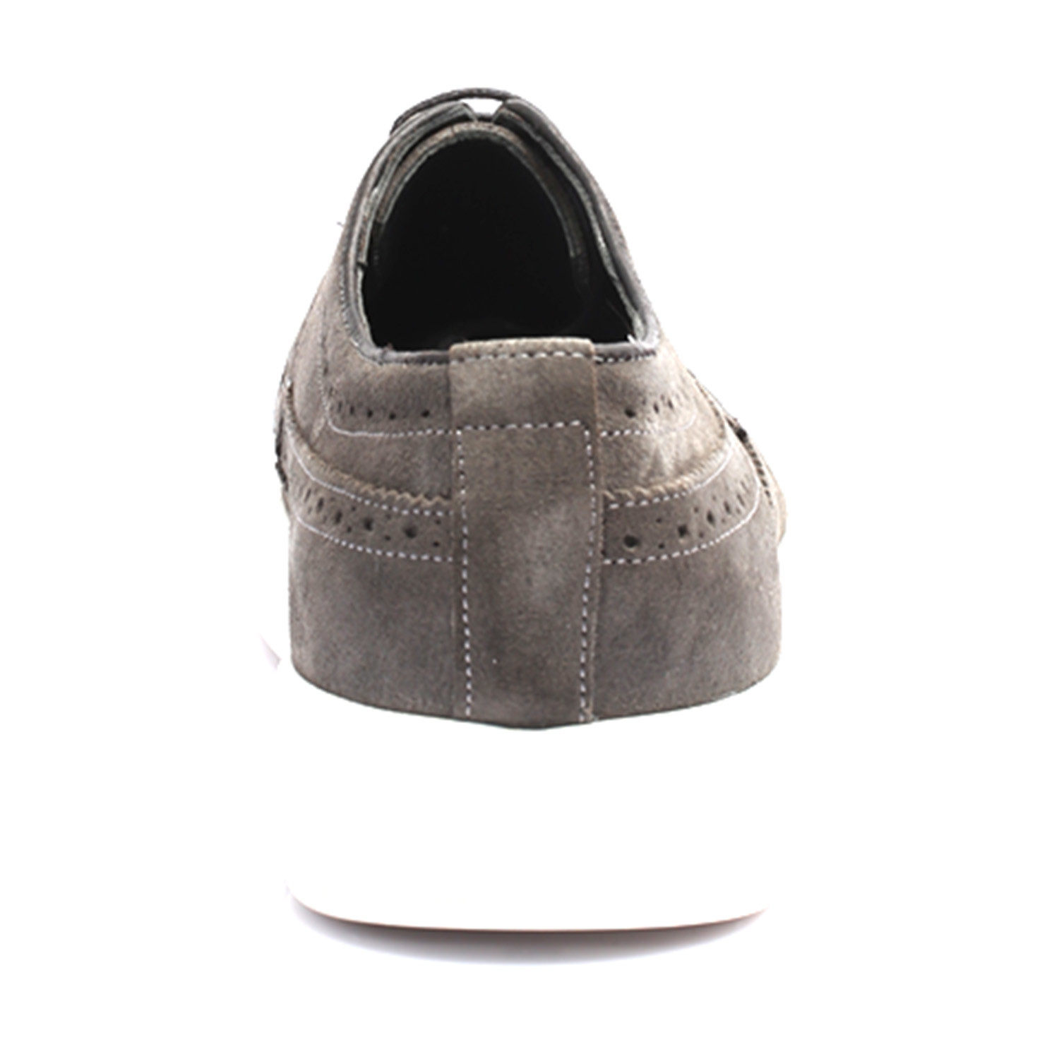 grey suede wingtips